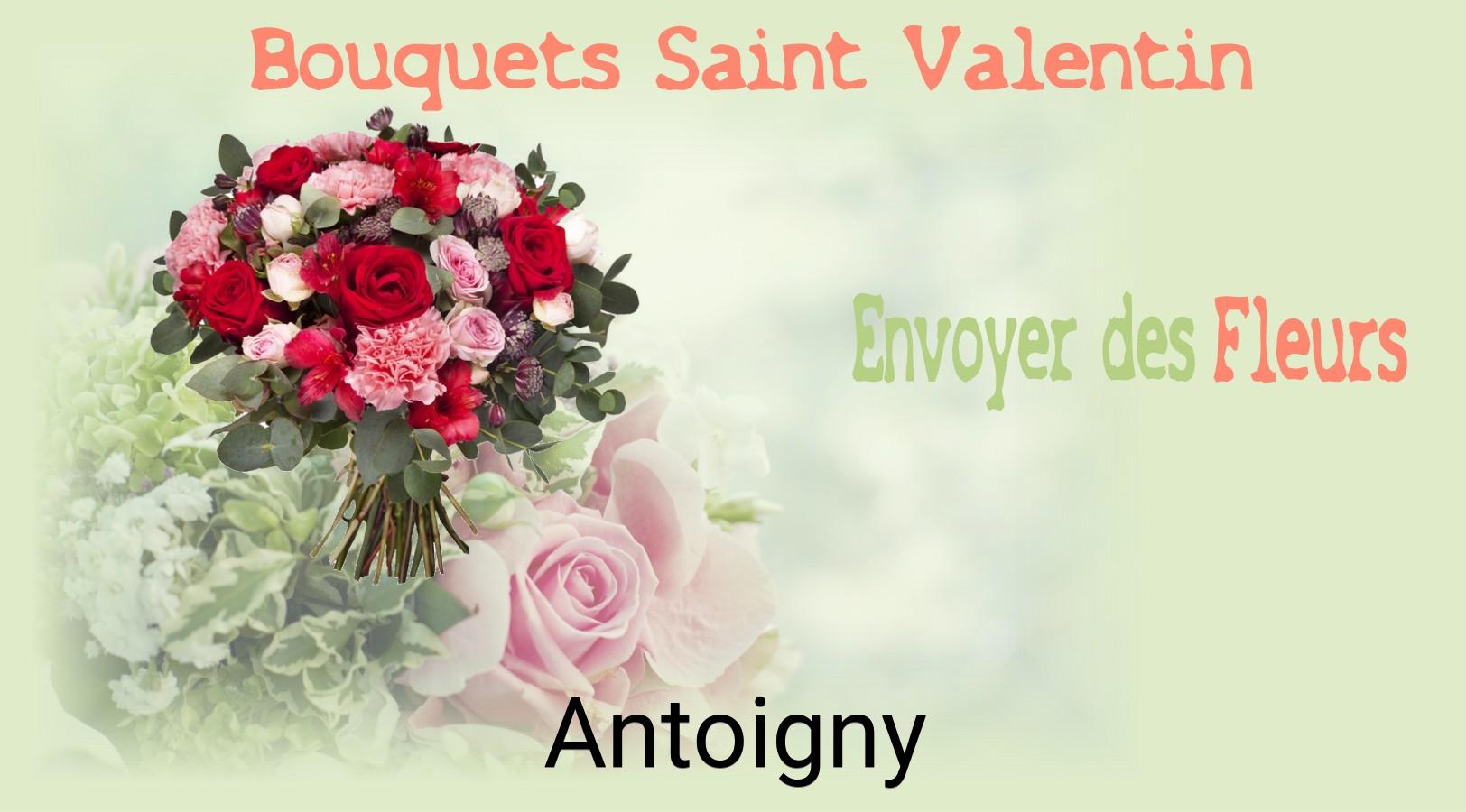 Roses de Saint-Valentin livrées à Antoigny